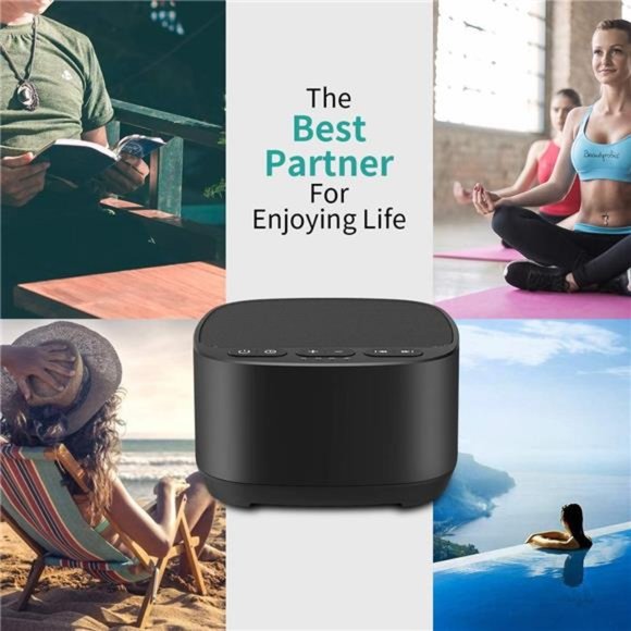 Sleep Sound White Noise Machine with Natural Soothing Sounds and Memory Function - Picture 6 of 6
